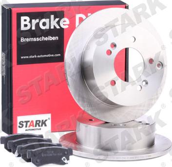 Stark SKBK-1090370 - Комплект гальм, дисковий гальмівний механізм autocars.com.ua