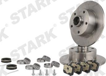 Stark SKBK-1090381 - Комплект гальм, дисковий гальмівний механізм autocars.com.ua