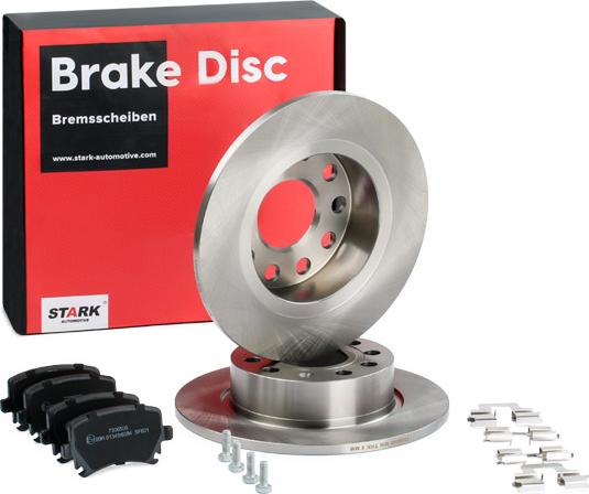 Stark SKBK-1090391 - Комплект гальм, дисковий гальмівний механізм autocars.com.ua