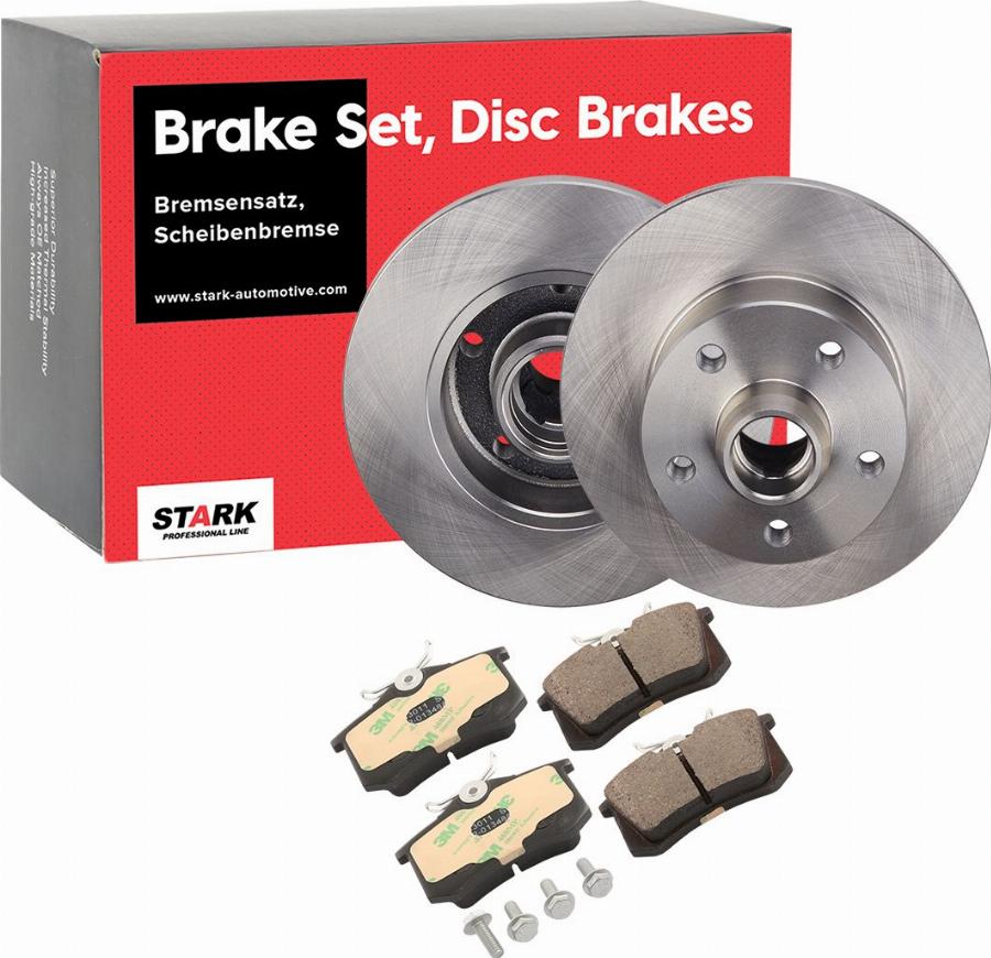 Stark SKBK-10990442 - Комплект гальм, дисковий гальмівний механізм autocars.com.ua