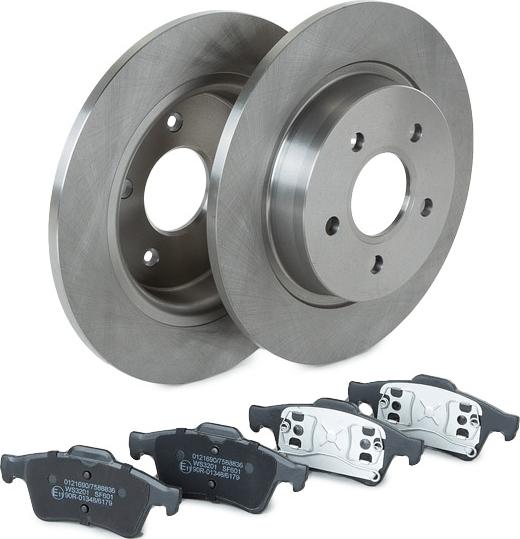 Stark SKBK-10990450 - Комплект гальм, дисковий гальмівний механізм autocars.com.ua