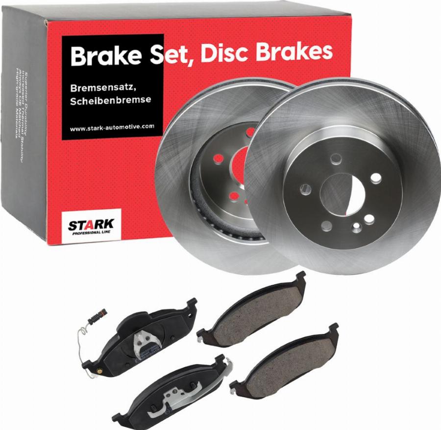 Stark SKBK-10990473 - Комплект гальм, дисковий гальмівний механізм autocars.com.ua