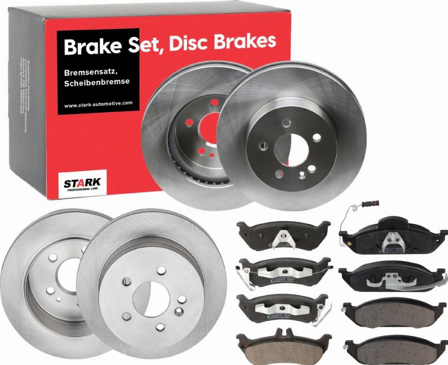 Stark SKBK-10990478 - Комплект гальм, дисковий гальмівний механізм autocars.com.ua