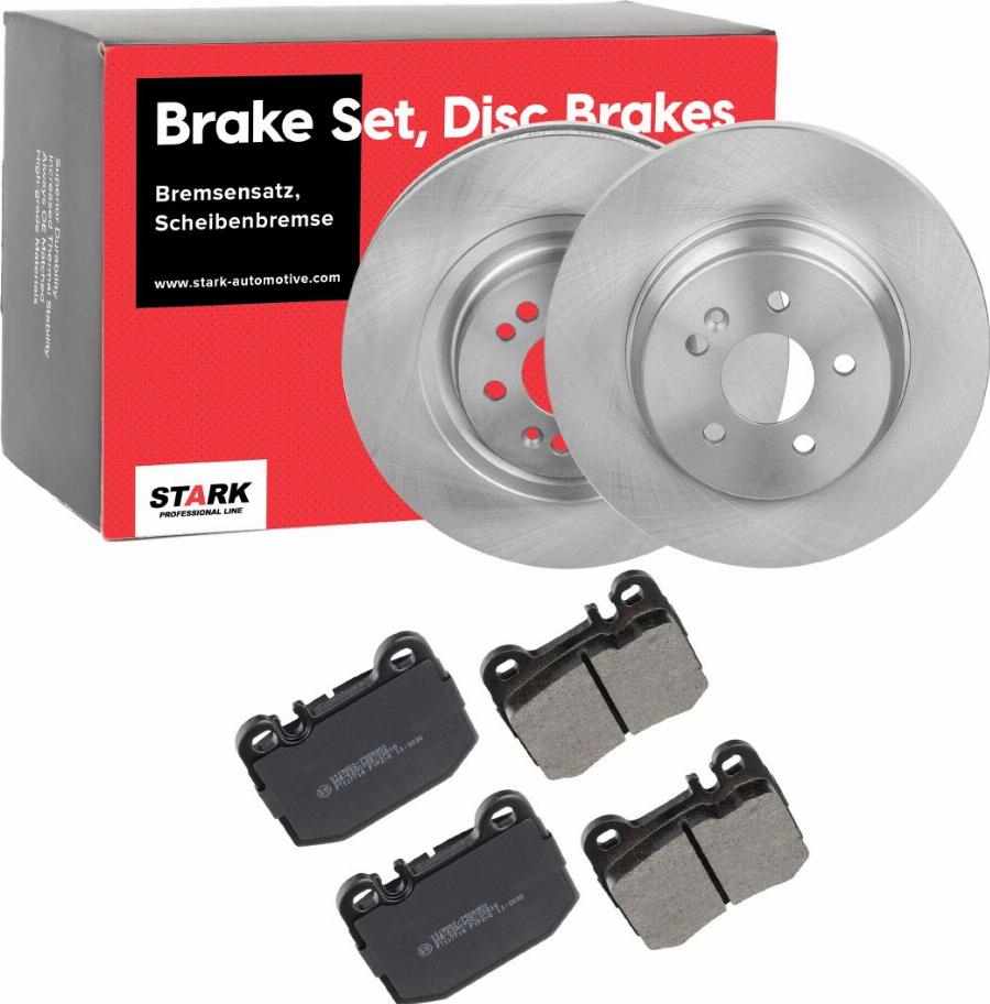 Stark SKBK-10990479 - Комплект гальм, дисковий гальмівний механізм autocars.com.ua