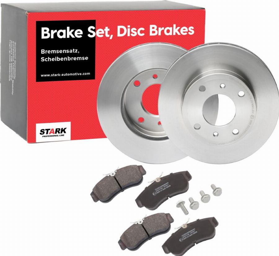 Stark SKBK-10990818 - Комплект гальм, дисковий гальмівний механізм autocars.com.ua