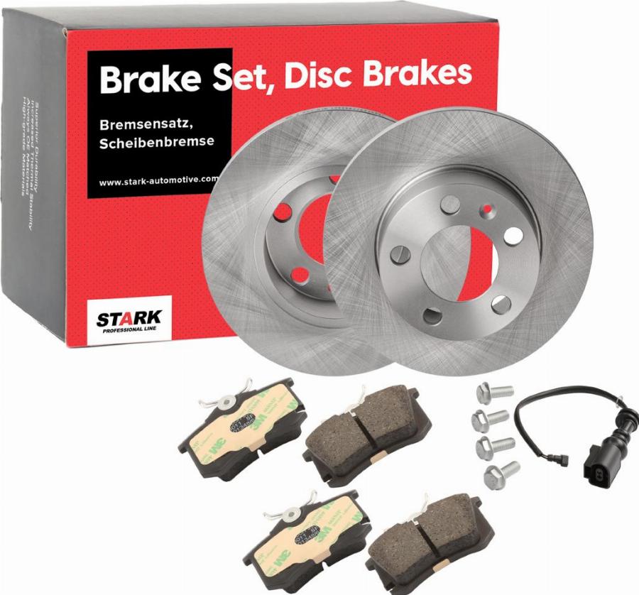 Stark SKBK-10990819 - Комплект гальм, дисковий гальмівний механізм autocars.com.ua