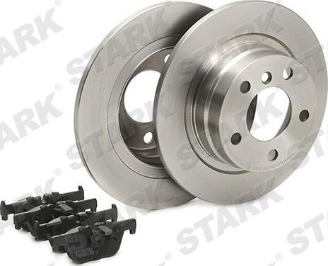 Stark SKBK-10990863 - Комплект гальм, дисковий гальмівний механізм autocars.com.ua