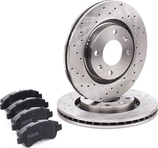 Stark SKBK-10990953 - Комплект гальм, дисковий гальмівний механізм autocars.com.ua