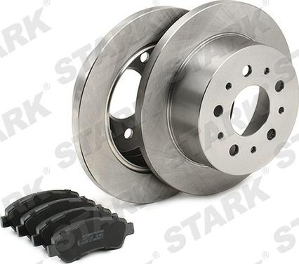 Stark SKBK-10990973 - Комплект гальм, дисковий гальмівний механізм autocars.com.ua