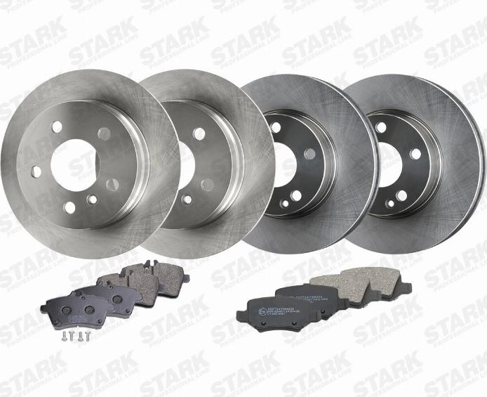 Stark SKBK-10990977 - Комплект гальм, дисковий гальмівний механізм autocars.com.ua