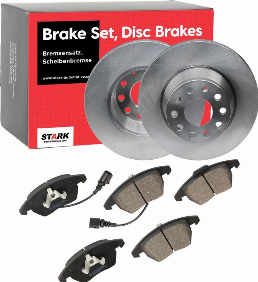 Stark SKBK-10991051 - Комплект гальм, дисковий гальмівний механізм autocars.com.ua