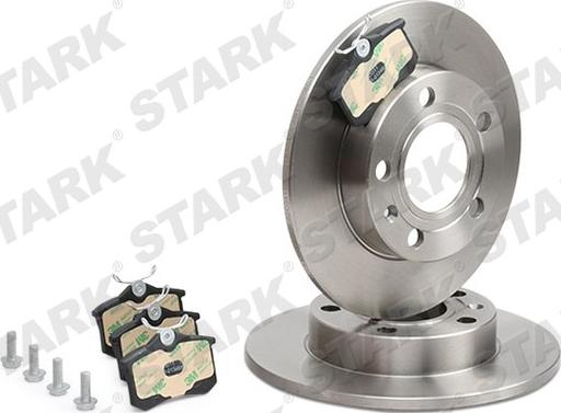 Stark SKBK-10991058 - Комплект гальм, дисковий гальмівний механізм autocars.com.ua