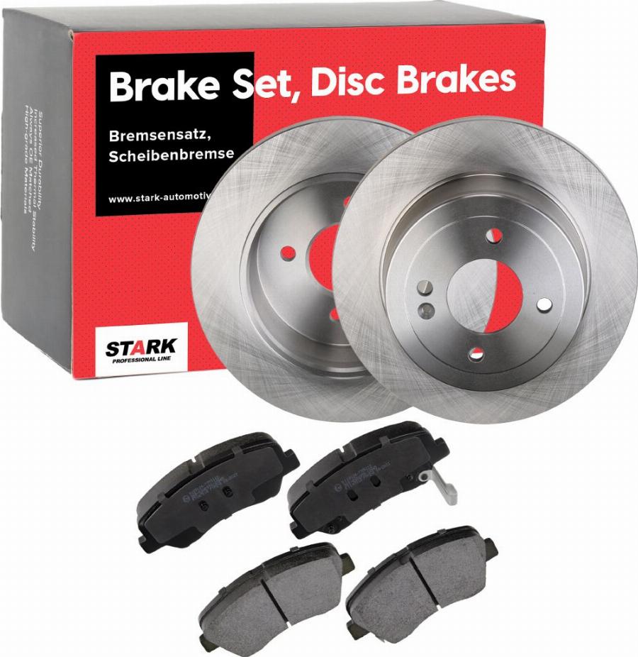 Stark SKBK-10991061 - Комплект гальм, дисковий гальмівний механізм autocars.com.ua