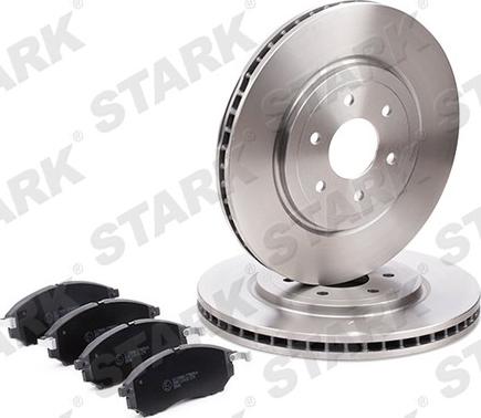 Stark SKBK-10991114 - Комплект гальм, дисковий гальмівний механізм autocars.com.ua