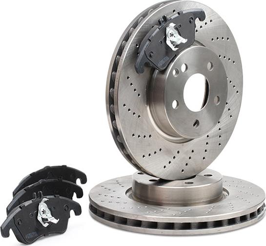 Stark SKBK-10991145 - Комплект гальм, дисковий гальмівний механізм autocars.com.ua