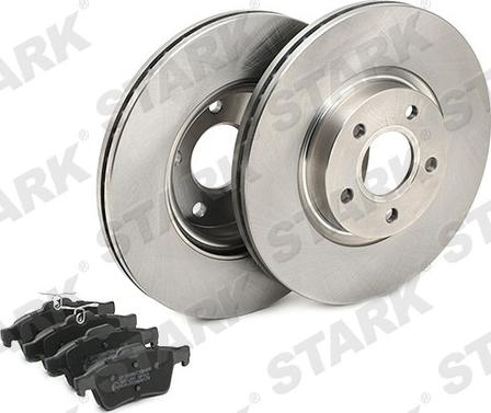 Stark SKBK-10991166 - Комплект гальм, дисковий гальмівний механізм autocars.com.ua