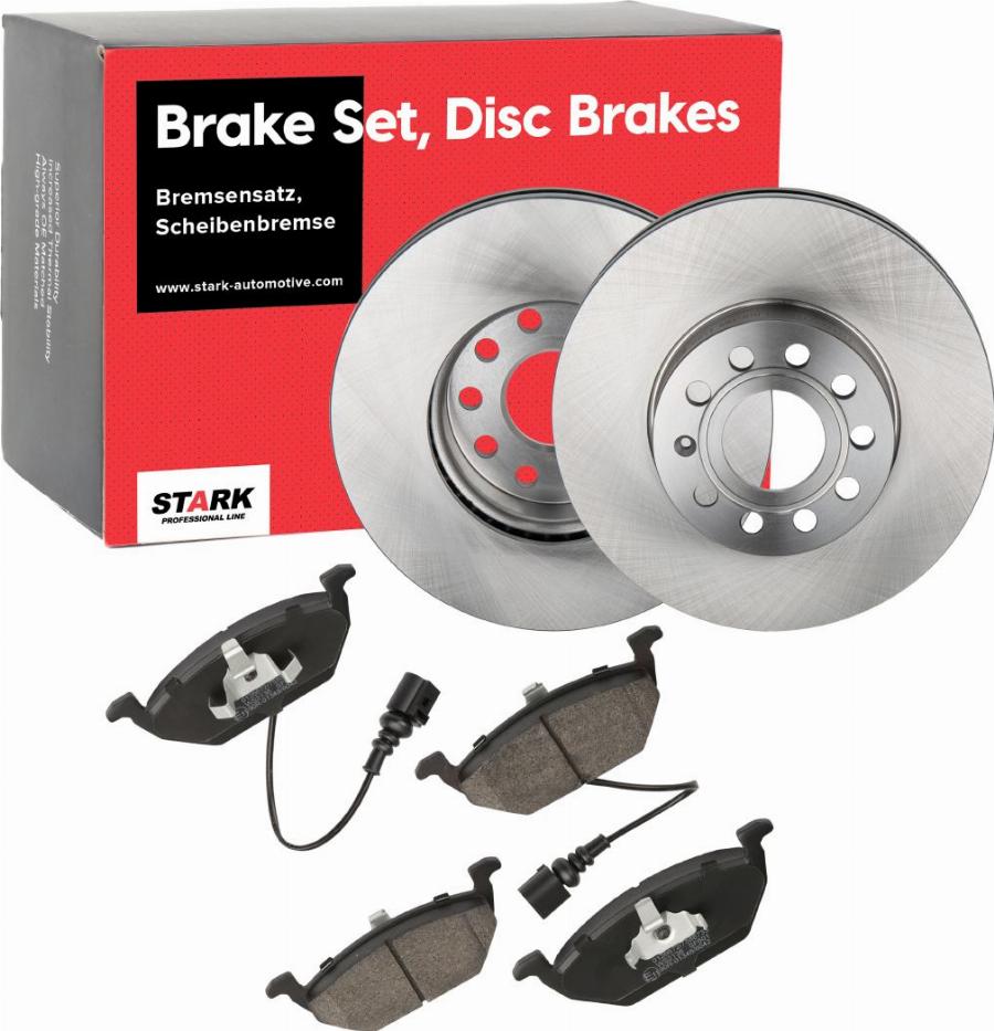 Stark SKBK-10991172 - Комплект гальм, дисковий гальмівний механізм autocars.com.ua