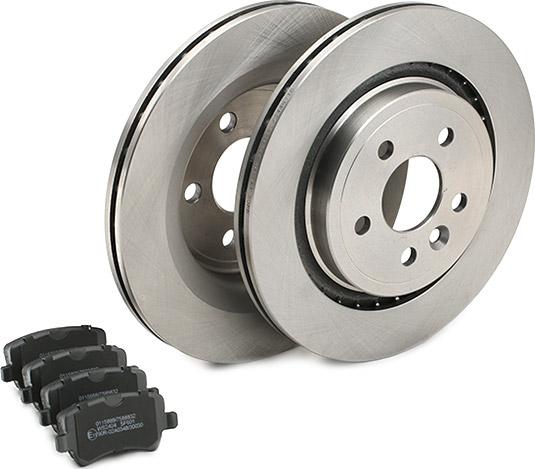 Stark SKBK-10991176 - Комплект гальм, дисковий гальмівний механізм autocars.com.ua