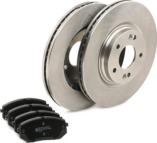 Stark SKBK-10991204 - Комплект гальм, дисковий гальмівний механізм autocars.com.ua