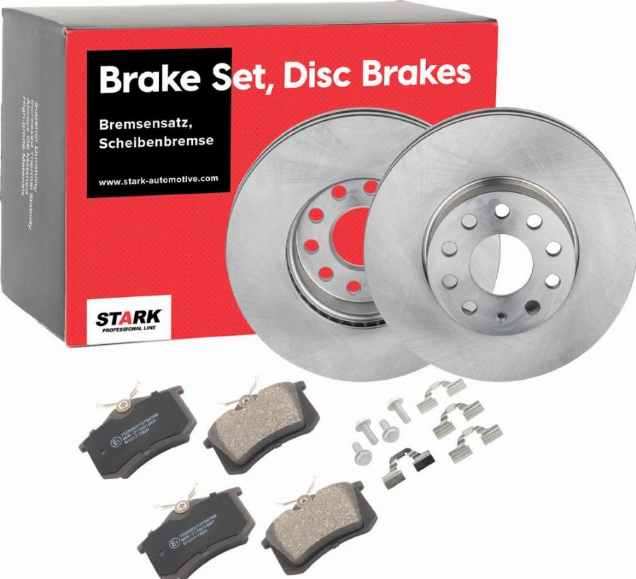 Stark SKBK-10991210 - Комплект гальм, дисковий гальмівний механізм autocars.com.ua