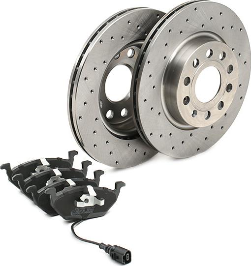 Stark SKBK-10991255 - Комплект гальм, дисковий гальмівний механізм autocars.com.ua