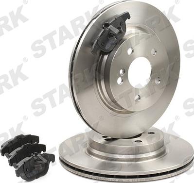 Stark SKBK-10991259 - Комплект гальм, дисковий гальмівний механізм autocars.com.ua