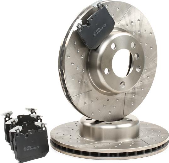 Stark SKBK-10991293 - Комплект гальм, дисковий гальмівний механізм autocars.com.ua