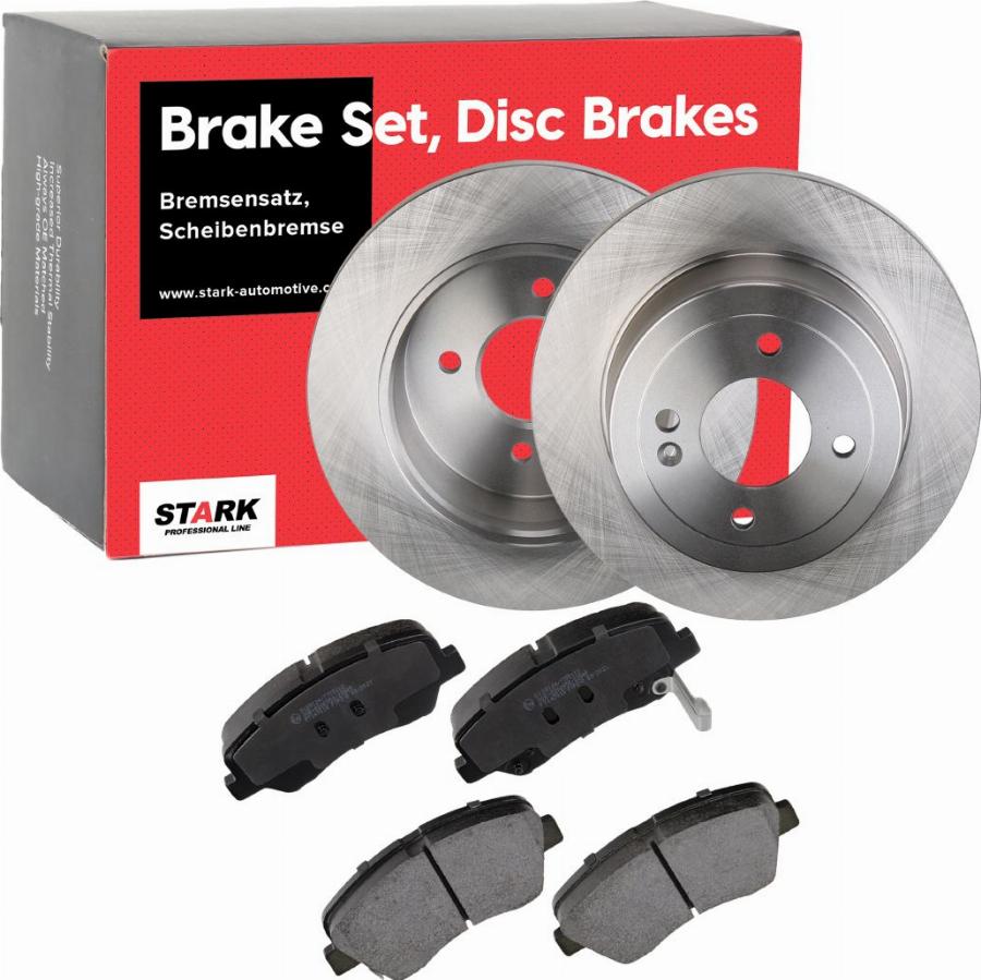Stark SKBK-10991321 - Комплект гальм, дисковий гальмівний механізм autocars.com.ua