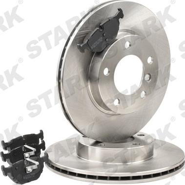 Stark SKBK-10991403 - Комплект гальм, дисковий гальмівний механізм autocars.com.ua