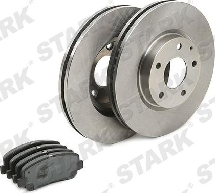 Stark SKBK-10991409 - Комплект гальм, дисковий гальмівний механізм autocars.com.ua