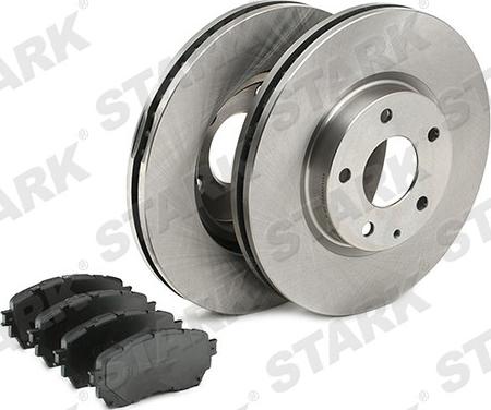Stark SKBK-10991420 - Комплект гальм, дисковий гальмівний механізм autocars.com.ua