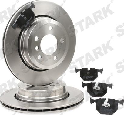 Stark SKBK-10991425 - Комплект гальм, дисковий гальмівний механізм autocars.com.ua