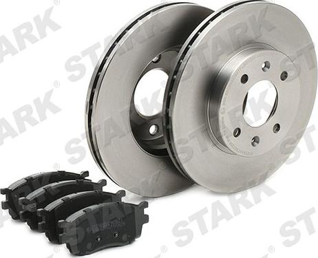 Stark SKBK-10991435 - Комплект гальм, дисковий гальмівний механізм autocars.com.ua