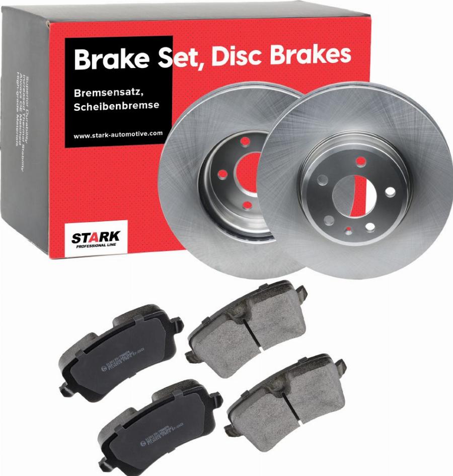 Stark SKBK-10991461 - Комплект гальм, дисковий гальмівний механізм autocars.com.ua