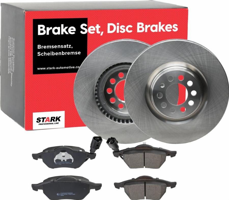 Stark SKBK-10991480 - Комплект гальм, дисковий гальмівний механізм autocars.com.ua