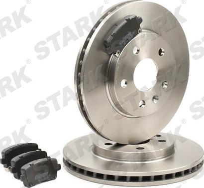 Stark SKBK-10991524 - Комплект гальм, дисковий гальмівний механізм autocars.com.ua