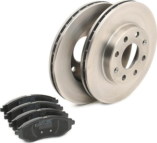 Stark SKBK-10991630 - Комплект гальм, дисковий гальмівний механізм autocars.com.ua