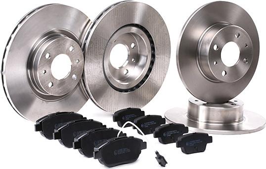 Stark SKBK-10991694 - Комплект гальм, дисковий гальмівний механізм autocars.com.ua