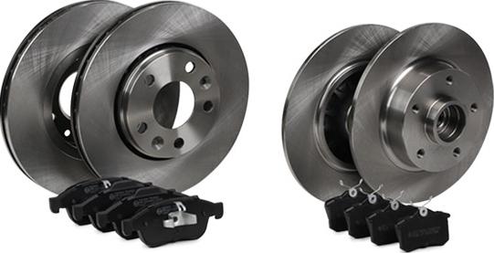 Stark SKBK-10991700 - Комплект гальм, дисковий гальмівний механізм autocars.com.ua