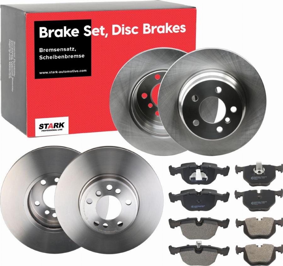 Stark SKBK-10991705 - Комплект гальм, дисковий гальмівний механізм autocars.com.ua