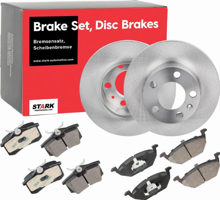 Stark SKBK-10991707 - Комплект гальм, дисковий гальмівний механізм autocars.com.ua