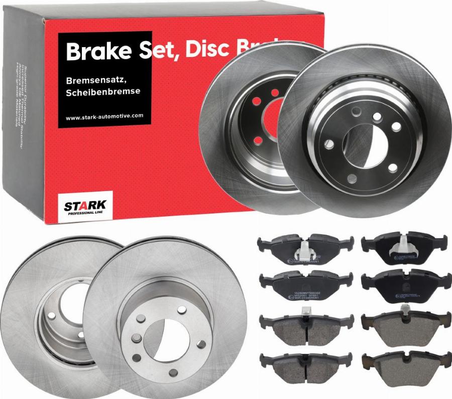 Stark SKBK-10991712 - Комплект гальм, дисковий гальмівний механізм autocars.com.ua