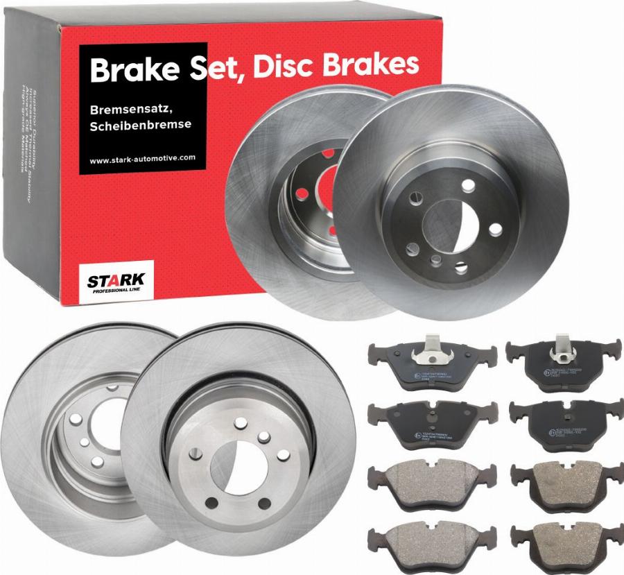 Stark SKBK-10991734 - Комплект гальм, дисковий гальмівний механізм autocars.com.ua