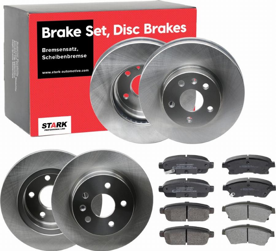 Stark SKBK-10991735 - Комплект гальм, дисковий гальмівний механізм autocars.com.ua