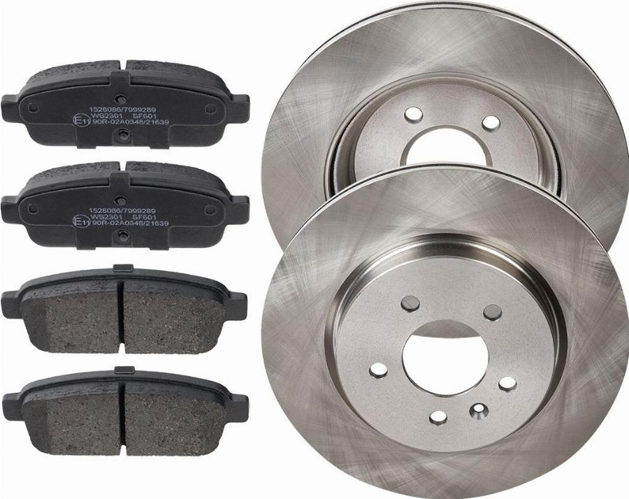 Stark SKBK-10991802 - Комплект гальм, дисковий гальмівний механізм autocars.com.ua