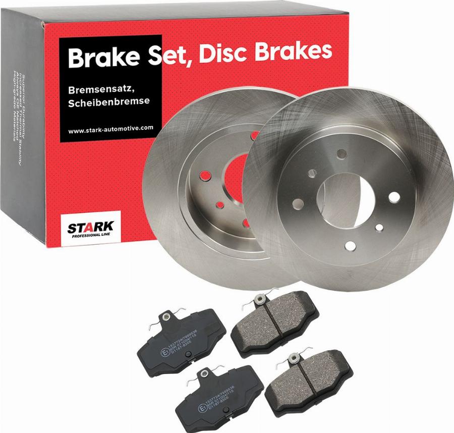 Stark SKBK-10991805 - Комплект гальм, дисковий гальмівний механізм autocars.com.ua