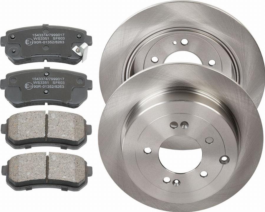 Stark SKBK-10991810 - Комплект гальм, дисковий гальмівний механізм autocars.com.ua