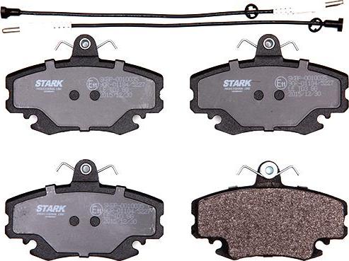 Stark SKBP-0010035 - Гальмівні колодки, дискові гальма autocars.com.ua