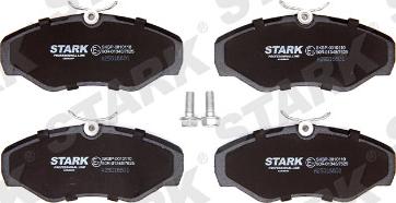 Stark SKBP-0010110 - Гальмівні колодки, дискові гальма autocars.com.ua