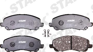 Stark SKBP-0010112 - Гальмівні колодки, дискові гальма autocars.com.ua